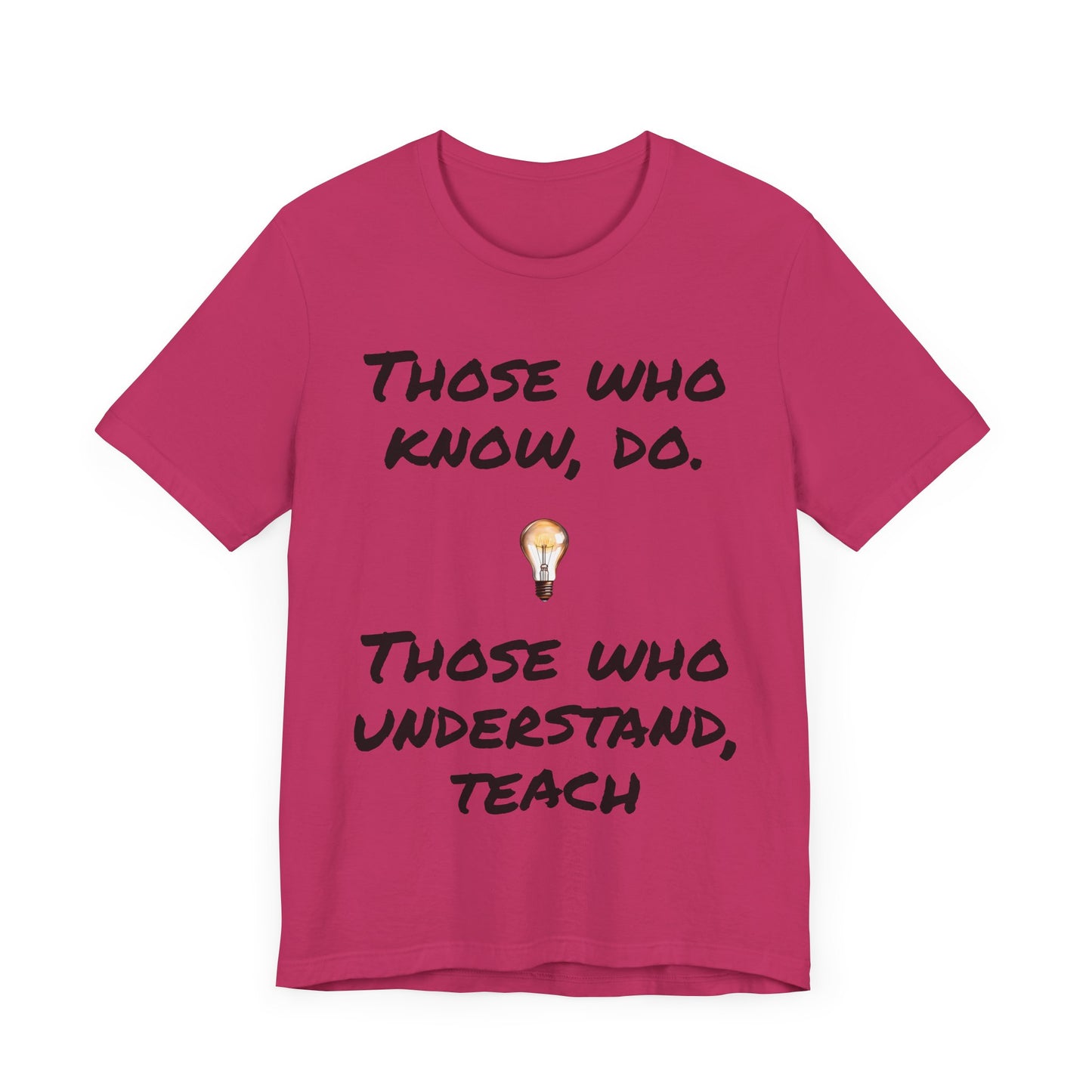 Teacher t-shirt, smart quote