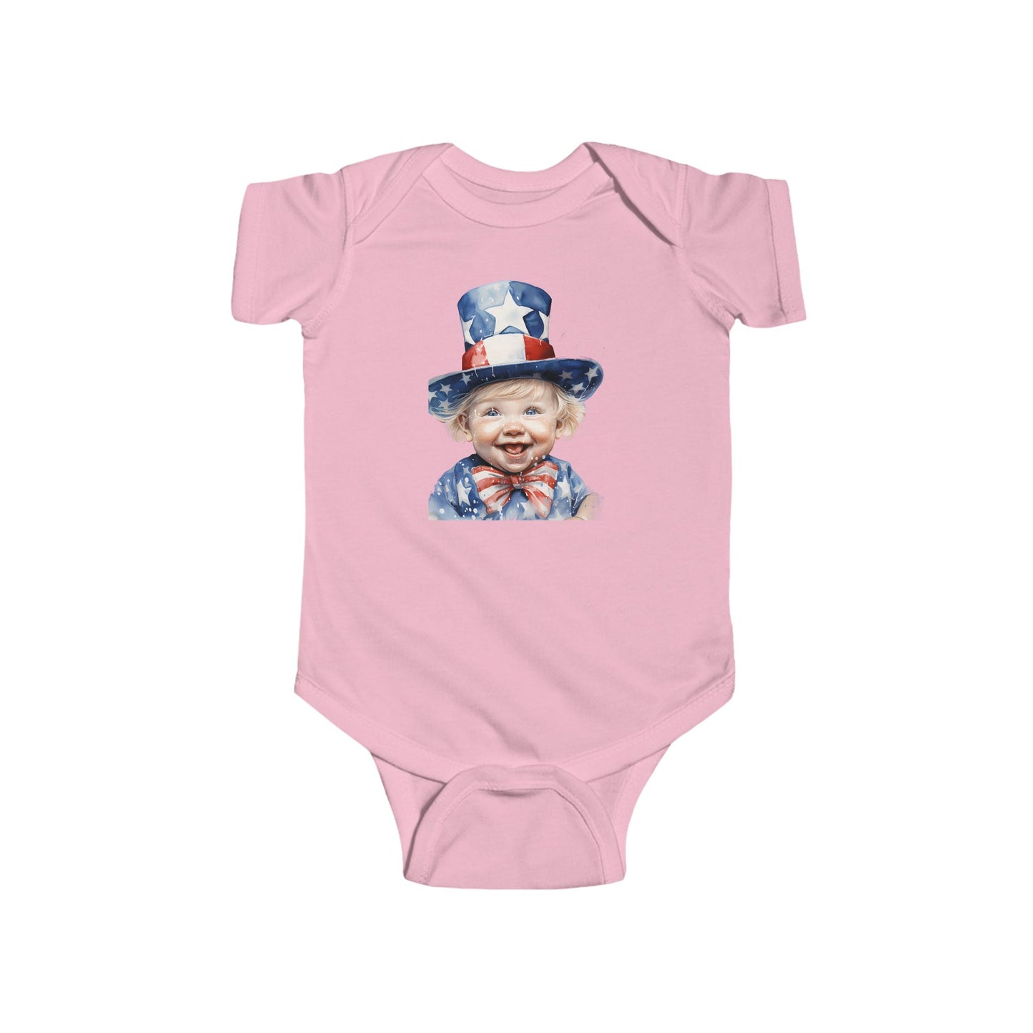 Baby Sam July 4th Infant Fine Jersey Bodysuit