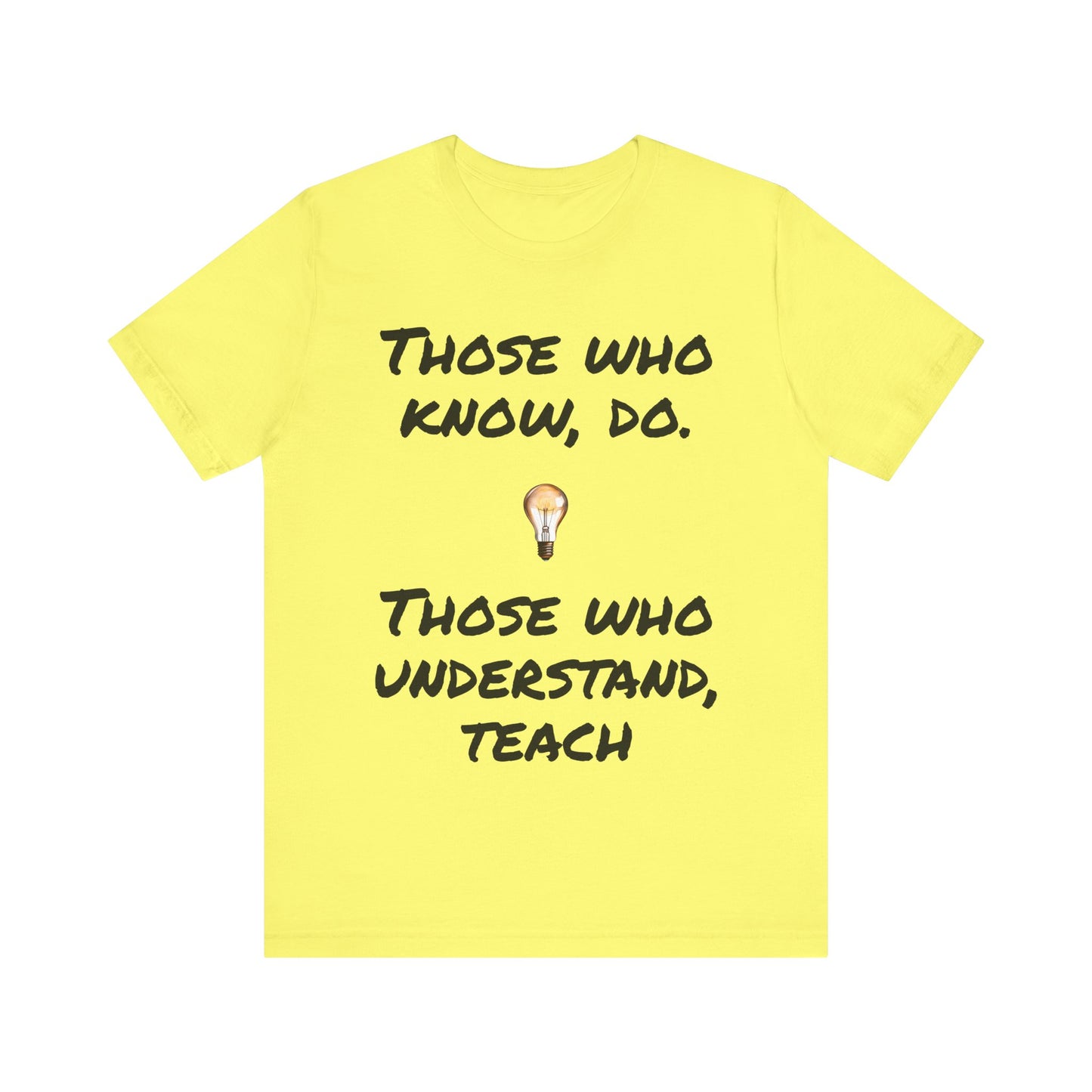 Teacher t-shirt, smart quote