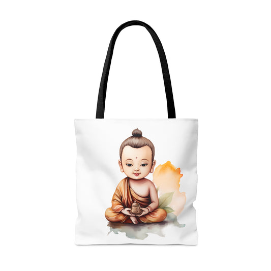 Cute Baby Buddha Tote Bag